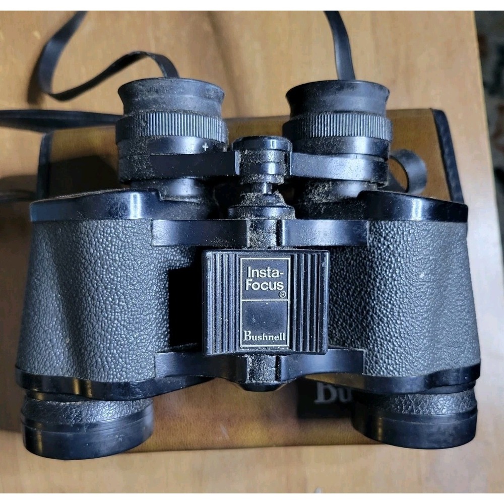 Vintage Bushnell Zoom Insta-Focus BINOCULARS 7X35  Sportview with carryon case